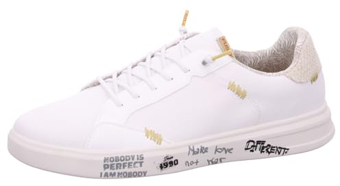 Fusion Leinenschuh Weiß in Größe 41