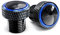 CCYYMOWOK M10 bouchons rétroviseurs moto accessoires pour mt07 mt09 mt10 sp pour z900 z650 z800 z750 pour trident 660 pour benelli trk pour cb 500x 500f cb650r cbr (bleu)