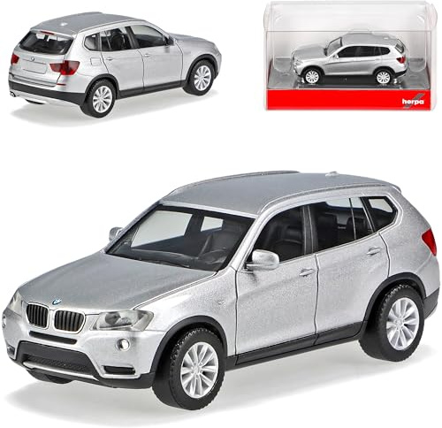 B*M*WX3 F25 Silber Ab 2010 H0 1/87 Herpa Modell Auto
