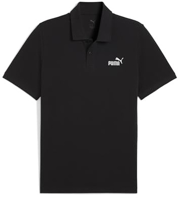 PUMA Herren Essentials No. 1 Logo Pique-Poloshirt