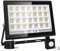 NATPOW 60W Security Light Outdoor Motion Sensor, LED Flood Lights with Smart PIR Sensor 60W 6000LM, IP66 Waterproof PIR Lights, 6000K Daylight White Wall Light for Garden, Parking Lot, Yard, Streets