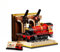 JVAVNE Zauberbuch Zug Lokomotive Bausteine Set, Retro Steampunk Bahnhof Klemmbausteine Bausatz 919 Teile, Transportfahrzeug BAU Modell Spielzeug für Jugendliche Erwachsene, Ideal Dekor Geschenk