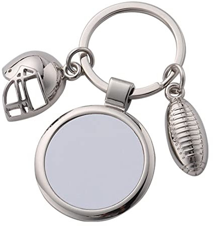 CANNXI Schlüsselanhänger, europäische und Sublimationsdruck-Wärmeübertragung, Hockey-Hut, Rohlinge, Tasche, personalisierte Ornamente, 4, One size