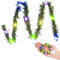 Wichtel Lichterkette Miniatur, Wichtel Zubehör Lichterkette, 40cm Mini LED Lichterkette, Bunte Licht, Miniatur Weihnachtsdeko, Puppenhaus Zubehör Weihnachten (Bunt-A)