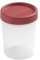 TATAY Frischhaltedose, Airtight, 0.4L von Kapazität, Schraubdeckel, BPA frei, Geeignet Mikrowelle und Geschirrspüler, Preiselbeerrote. Maße: 8,5 x 8,5 x 11,1 cm