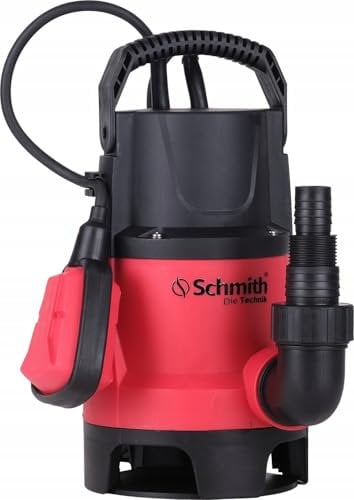 Schmith - Pompa acqua - Pompa sommersa acque sporche 220v - Immersione - 400 W - 8000 L/h - Aspira - max. Altezza di scarico 5 m, max. Granulometria 25 mm - per pozzo - per acque chiare acque reflue