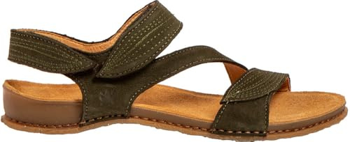 El Naturalista Damen Klassische Sandalen PANGLAO, Frauen Sandalen,rot,Rice,rosa,Sabal,Tulip,Torcal,Tibet,Tricot,Wakataua,weit,KAKI,40 EU / 7 UK