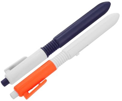 GLSTOY 2pcs Funny Joke Scare Toy Pen with Water Spray Novelty Plastic Ballpoint Pens for Kids Teens Prank Toy Funny Prank Toy