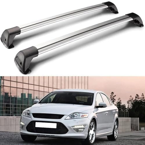 YRCTHEK 2 Stück Aluminium Dachträger Relingträger,Dachgepäckträger Alu Relingträger Kompatibel mit Kia Ceed Hatchback GT 2019-2023