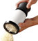 Rallador giratorio de queso, ralladores para cocina, utensilios de cocina, cortador de mano de acero inoxidable, molinillo de parmesano multiusos, herramientas de rallado y rebanado, herramienta para