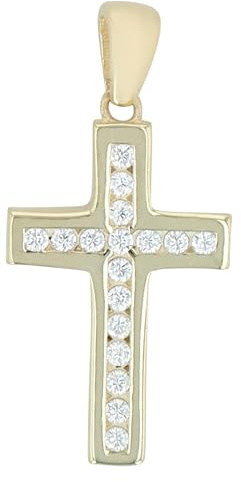 Akzent Anhänger für Damen in 925 Silber, 100% Wasserfest & Hautverträglich