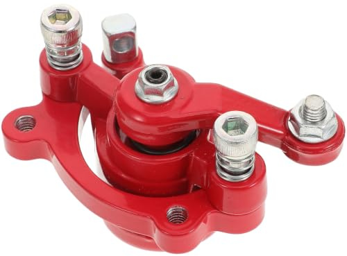 TOYANDONA Pinza Freno Posteriore per Motociclette e Atv per Appassionati di Manutenzione con Pastiglie Freno, Distanza Fori 50mm in Lega di Alluminio Frenata Efficace e Pratica