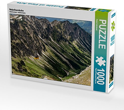 CALVENDO Puzzle Nebelhornbahn | 1000 Teile Lege-Größe 64 x 48 cm Foto-Puzzle für glückliche Stunden