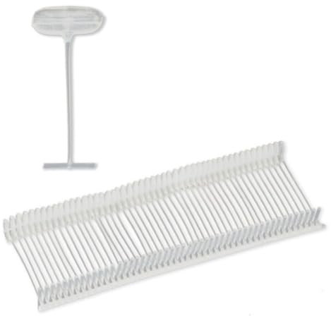 POKORNYS – 1.000 Heftfäden (15mm) - für Etikettierpistole Standard I Tag Pins aus transparentem Kunststoff zur Etikettierung von Kleidung und Textil I für Karton Etiketten mit Loch geeignet