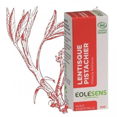 Huile essentielle de LENTISQUE PISTACHIER Bio - Pistacia Lentiscus - Eolesens