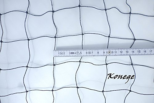 Ballfangnetz - Höhe 3,0m x Länge 10,0m, Mw 5cm, 1,2mm Kordel