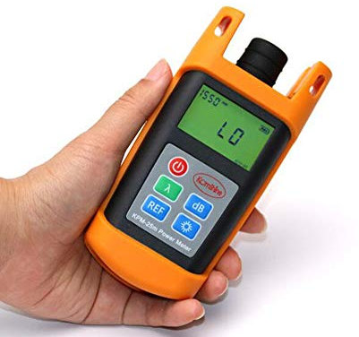 Luxtech Glasfaser-Tester FC/SC/St Glasfaser-Tester KPM-25 25 m Glasfasermessungsset Leistung A: -70 dBm~+10 dBm B: -50 dBm~+26 dBm