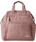 Skip Hop Sac à dos à langer avec grande capacité et structure ouverte avec matelas à langer et attache pour poussette, Rose poudré