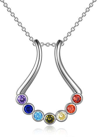 VONALA 925 argento Sterling 925 ciondolo per collana con fibbia chakra, gioielli di fidanzamento anniversario sorpresa regalo per lei