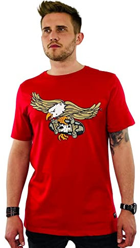 Zoo York Herren T-Shirt Eagle Grind (True RED), Größe:L
