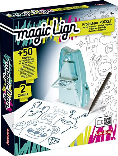 Magic Lign - Projecteur Pocket - Dessins et Coloriages - Des 5 ans - Lansay