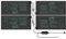 Luxbird 4 Pack Seedling Heat Mats with Digital Thermostat Controller, 10 x 20.75 Waterproof Plant Heating Mats Combo, for Seed Starting, Germination, Hydroponics, Brewing, Breeding, Greenhouses