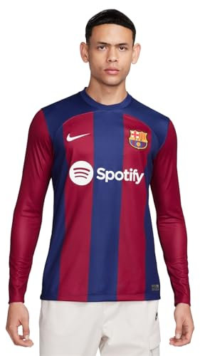 FC Barcelona Season 2023/2024 Official Home Stadium Men's Nike T-Shirt XL