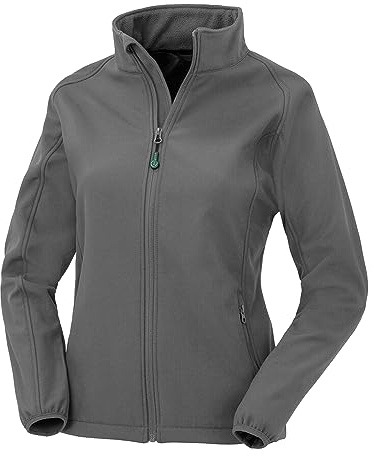 Womens Recycled 2-Layer Printable Softshell Jacket
