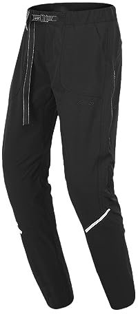 Motorradjacke Mesh Belüftete Jacke Moto Motocross Racing Schutzjacken Anti-Drop Motorradausrüstung, P104 Hose, L