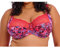 Elomi Women's Morgan Banded Underwire Stretch Lace Bra Full Coverage, Opaque, Sunset Meadow, 40J US