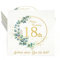 Servietten 18 Geburtstag,36 Stück Geburtstag Servietten Schön dass du da bist,3-Lagig Happy Birthday Servietten Eukalyptus 18. Geburtstag Mädchen Junge Tischdeko Geburtstag Papierservietten 33x33cm