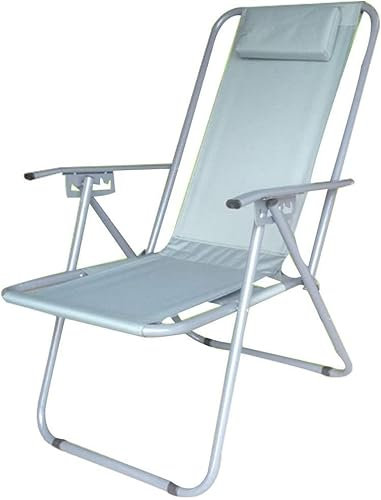OUZBEM Zero Gravity Chair Lounge Recliner, zusammenklappbar, verstellbar, tragbar, für Büro, Terrasse, Strand, Pool, Sport, Indoor, Outdoor, Camping Vision