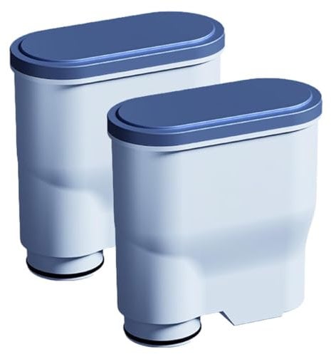 TEOV Kaffeevollautomat-Wasserfilter, 2 Stück Ersatzwasserfilter für Philips Aqua Clean CA6903/10 CA6903/22 CA6707/20 Kaffeevollautomat