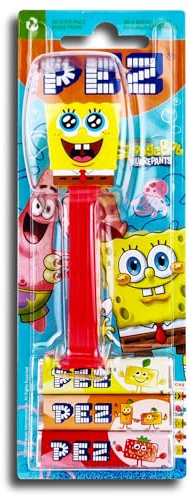 Pez Spender Figur Schwammkopf Spongebob inkl. 2x 17g Bonbons