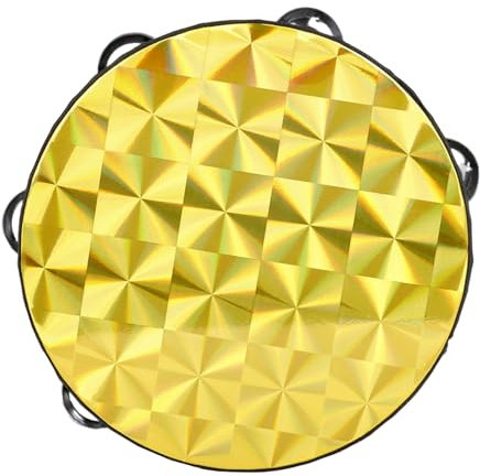 Bunte Glocken Trommel Handheld Freestyles Hand Glocken Musical Percussion Instrument Für Familie Party Kind