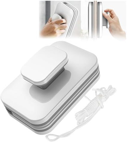 Magnetischer Fensterreiniger, doppelseitig, für Scheiben und Hochhäuser, Dicke Doppelverglasung
