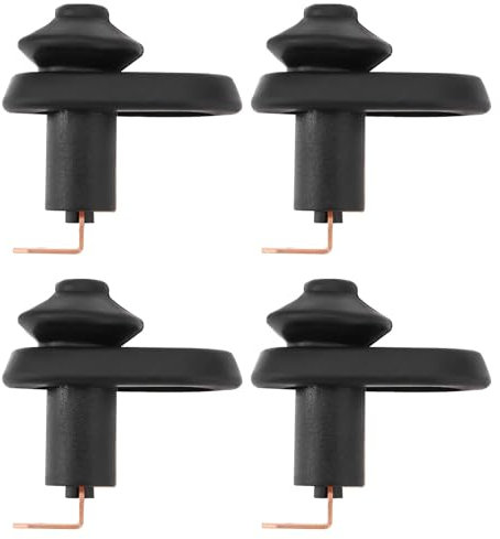 VGOL Interruptor de luz de cortesía para puerta interior de coche, 4 piezas, pieza de repuesto 700836705970, adecuado para la mayoría de coches (41 x 37,5 x 21,5 mm)
