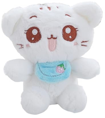 Porte-clés en peluche animal, porte-monnaie en peluche chat,Jouets animaux en peluche | Porte-clés en peluche douce, petit Animal en peluche, porte-clés en peluche de dessin animé, élégant et mignon p