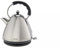 Cookworks Pyramid Electric Kettle, Stainless Steel, Black Handle