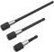 FortuneGlobe Asta di estensione magnetica 3 pezzi, punta avvitatore magnetico, porta punta avvitatore, punta avvitatore, punta esagonale 1/4 barra di sgancio rapido, bussola cacciavite porta punte, 60