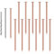 14 Piece For Tree Killer Nail Set 3 5 Inch Copper Nails for Effective Stump Removal Without Harming Surrounding Plants