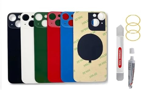 Cristal trasero de repuesto compatible con iPhone 11 Pro – Carcasa de cristal con herramientas (Negro)
