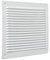 La Ventilazione LAR2323AB Griglia Quadra da Sovrapporre, Alluminio Bianco, 228x228 mm
