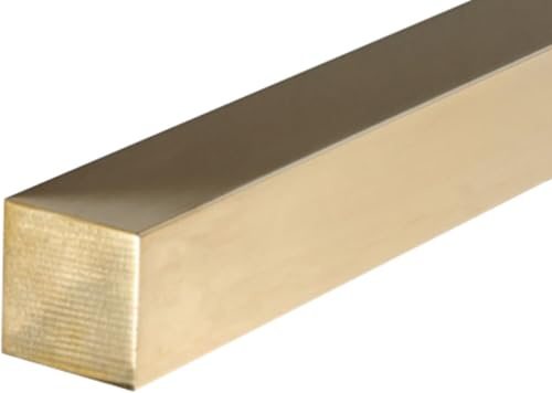 Albion Alloys SQUARE BRASS ROD 1MM X 1MM