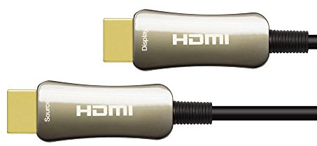 PYTHON Optisches Hybrid HDMI 2.0 Kabel 3m 4K*2K UHD vergoldet OFC schwarz
