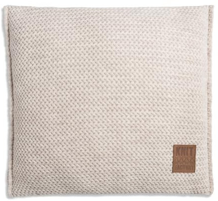 KNIT FACTORY - Maxx Kissen - Beige - 50x50 cm