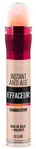 Maybelline New York - Concealer/Concealer Fluid – Instant Anti-Aging L'Effaceur – Tönung: klar (03) – 6,8 ml