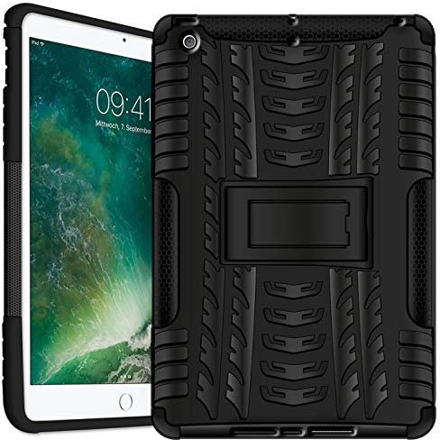 Verco Hülle für iPad Mini 3 / iPad Mini 2 / iPad Mini 1, Outdoor Schutzhülle Armor Tablet Case Cover, Schwarz