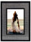 Gloop Bilderrahmen Fotorahmen Poster Foto in Strass steinen Muster Kunststoffrahmen in verschiedenen mass (10 x 15, Schwarz-Weiss)
