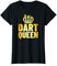 Lustiges Dart Outfit I Krone und Dart Queen Frauen Geschenk T-Shirt